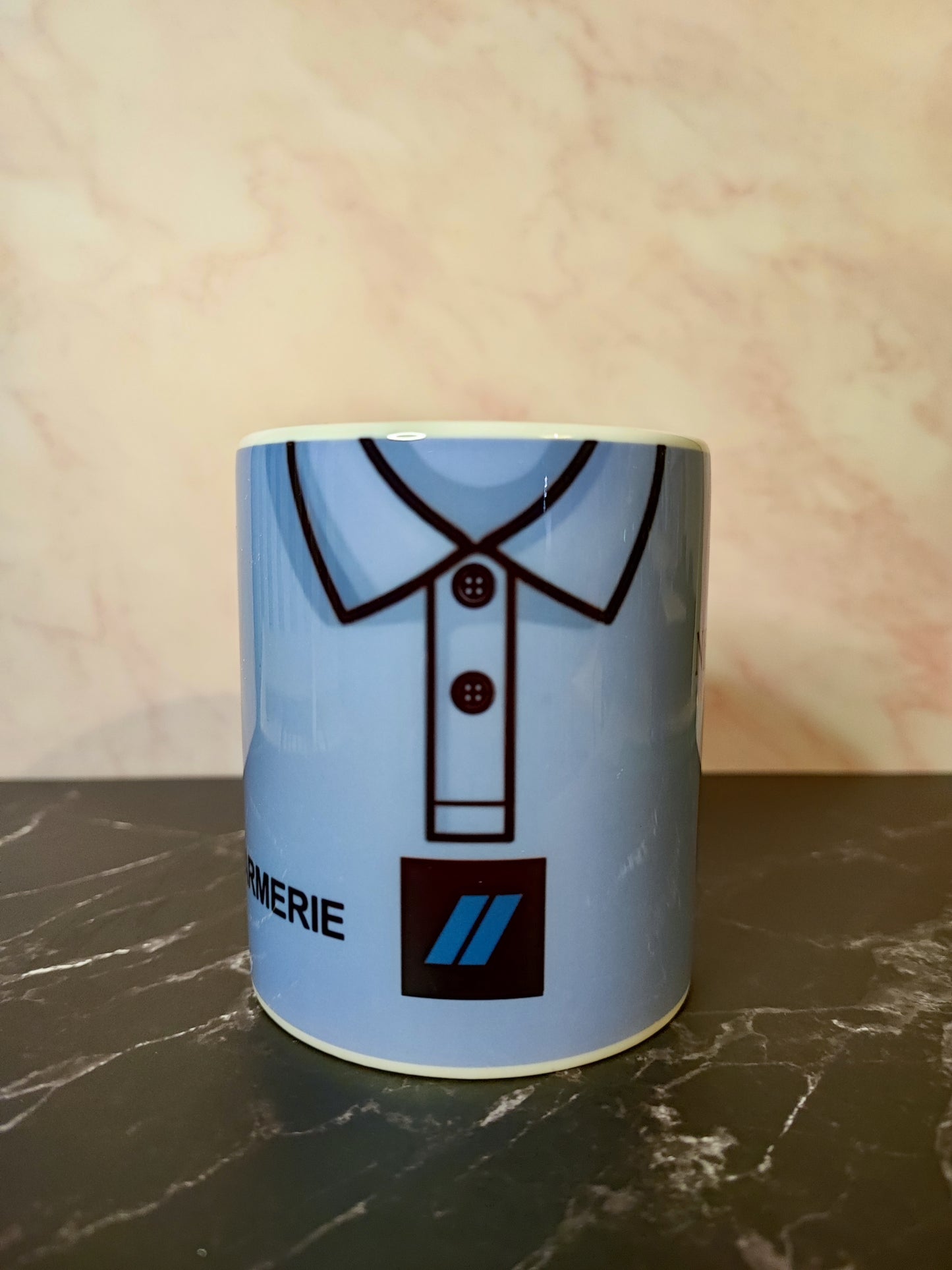 Tasse personnalisée - buste Gendarmerie
