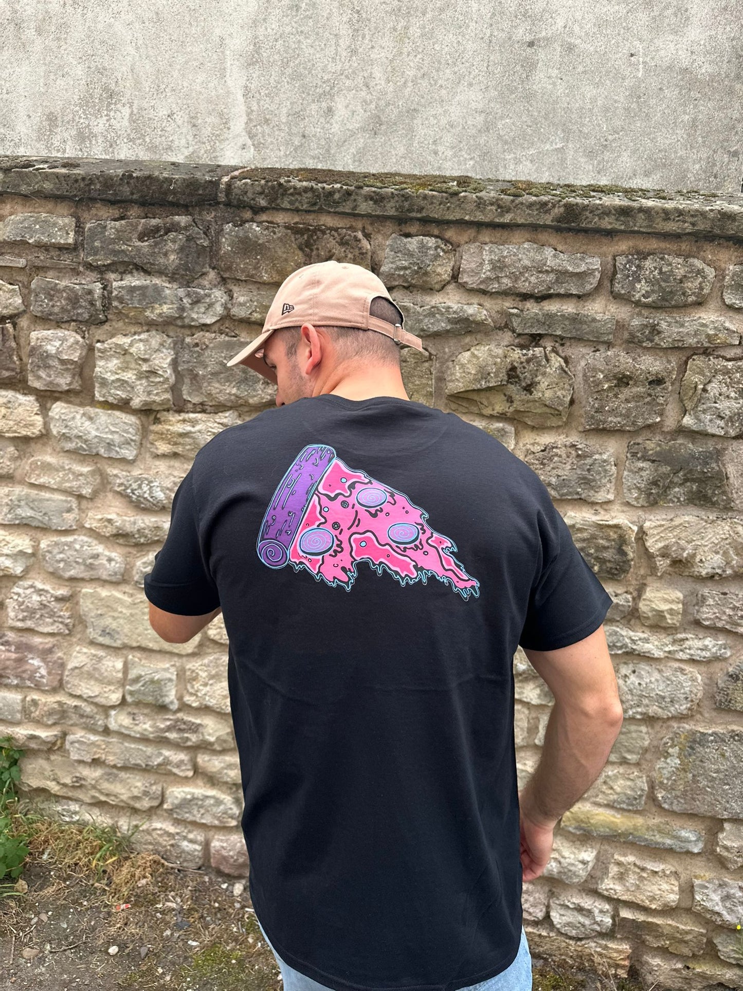 T-shirt - toxic but tasty pizza - Tinea x Victor Mack