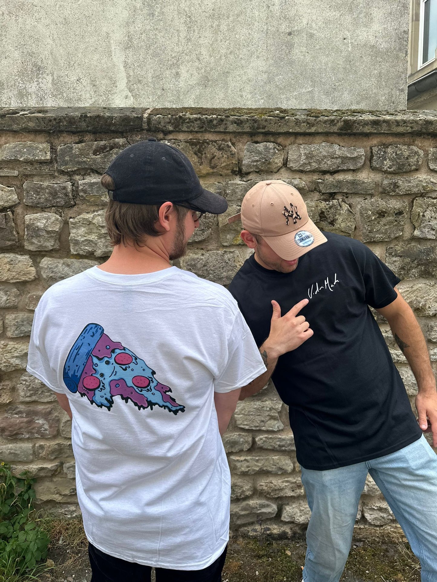 T-shirt - toxic but tasty pizza - Tinea x Victor Mack