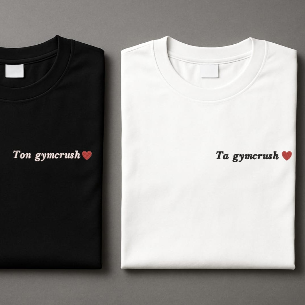 T-shirt brodé Gymcrush