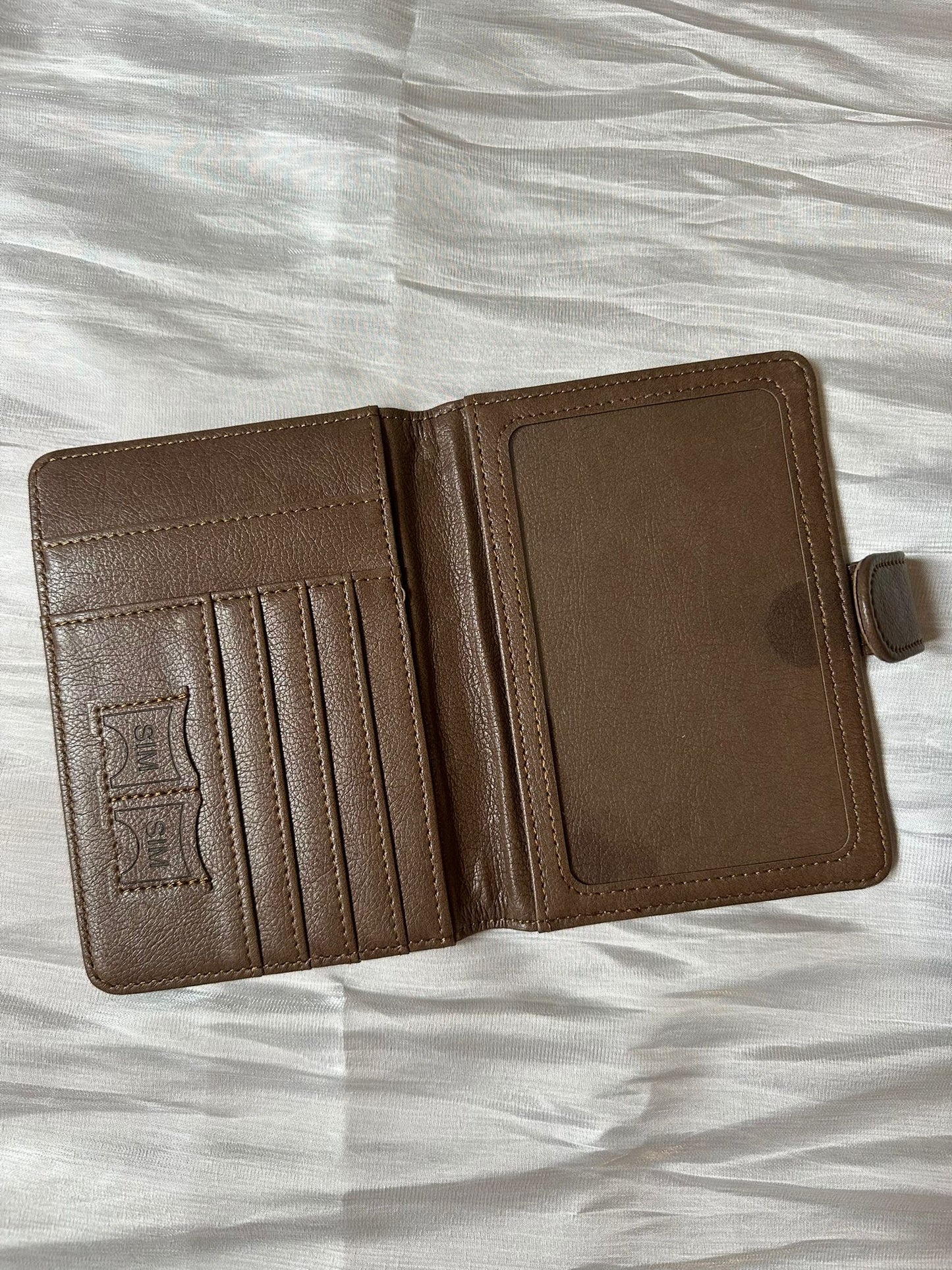Pochette housse de passeport personnalisée gravée