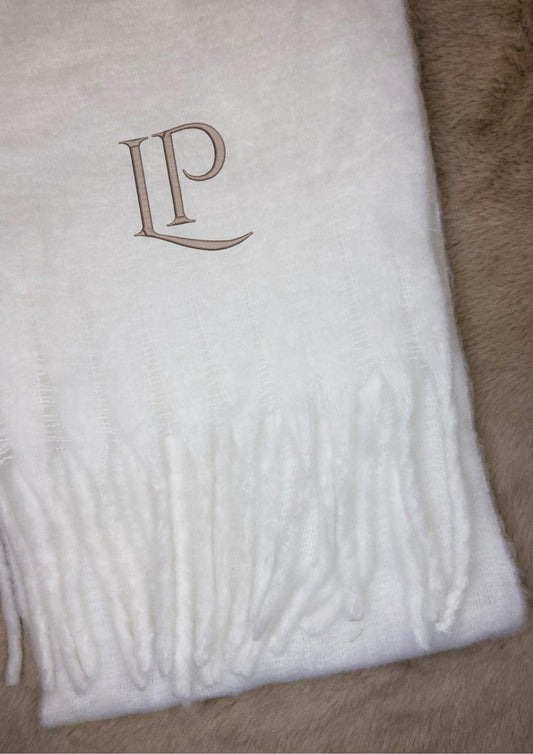 Echarpe personnalisée brodée