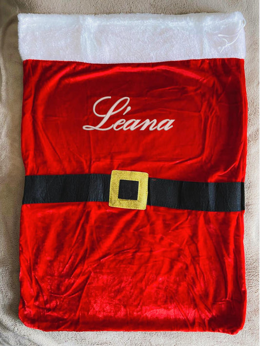 Hôte de cadeaux de Noël personnalisée brodée