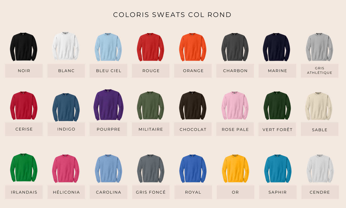 Sweatshirt brodé mom / dad photo