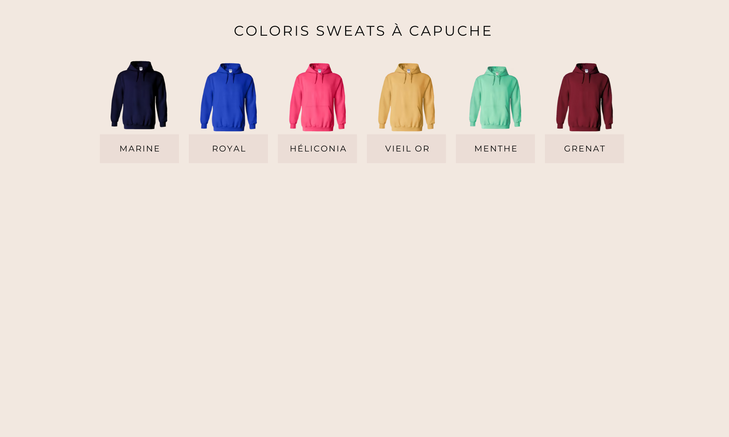 Sweatshirt brodé mom / dad photo