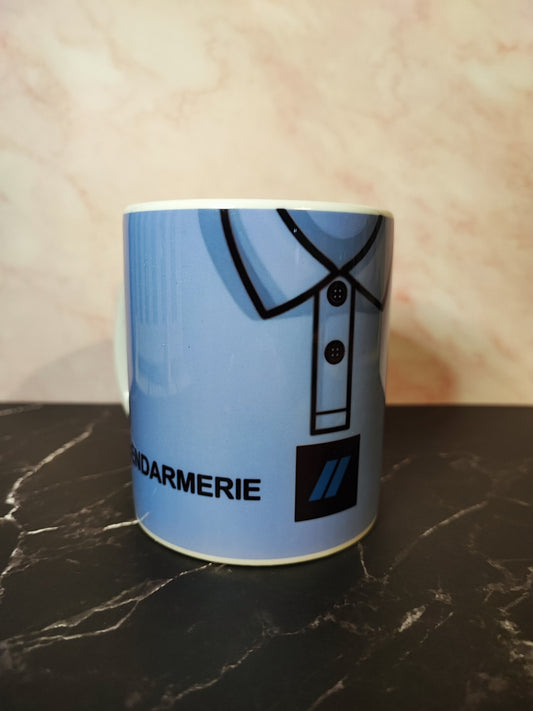 Tasse personnalisée - buste Gendarmerie