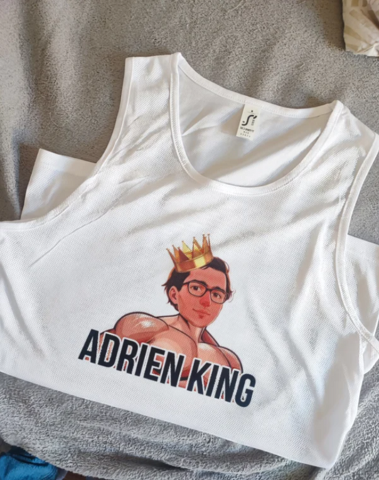 T-shirt/débardeur "adrien king"