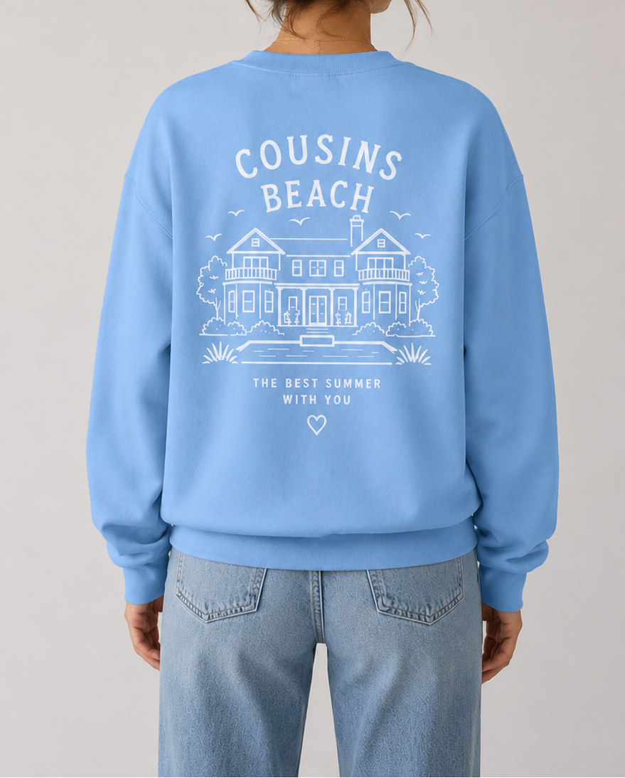 Sweat floqué « Cousins Beach » - booktok