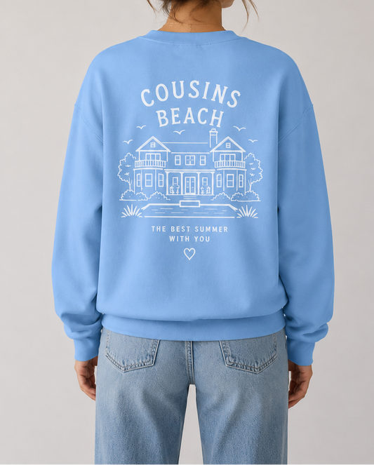 Sweat floqué « Cousins Beach » - booktok