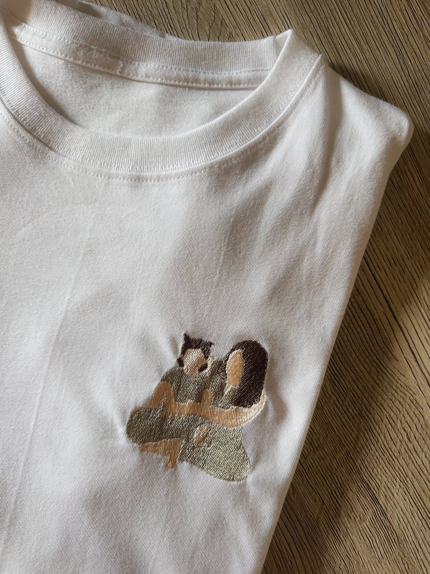 T-shirt / sweatshirt brodé photo couple et famille