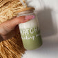 Mug gobelet en verre avec paille pour matcha et café