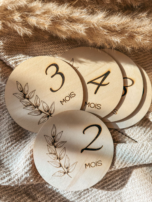 Cartes étapes naissance / grossesse