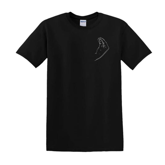 T-shirt brodé main italienne