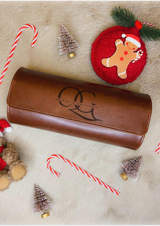 Boite à montre(s) personnalisée gravée