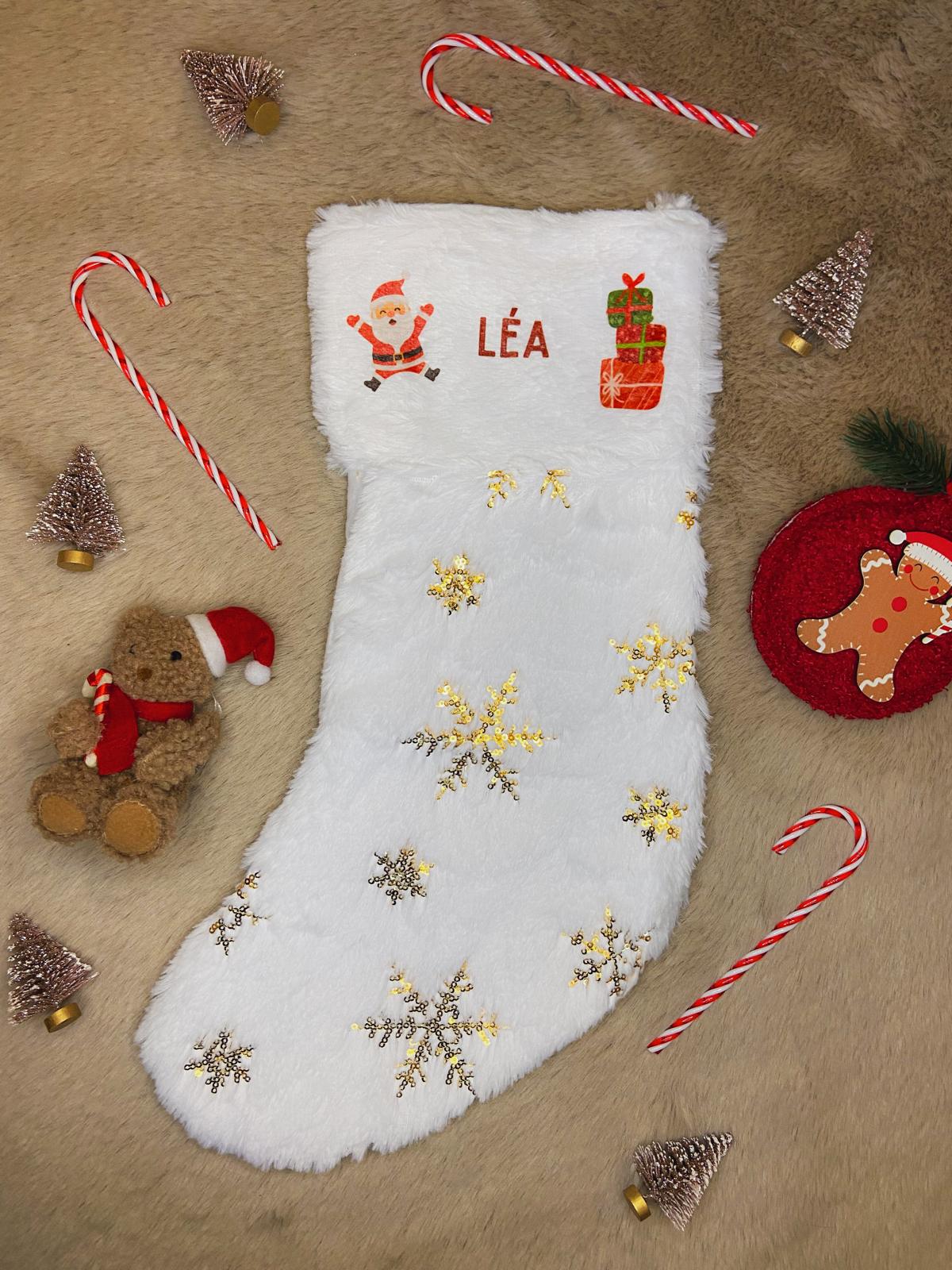 Chaussette de Noël personnalisée