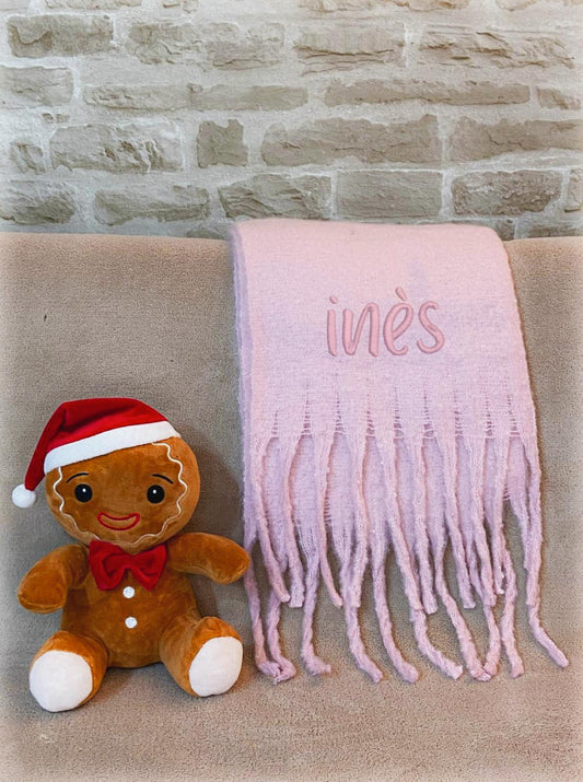 Echarpe personnalisée brodée