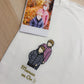 T-shirt / sweatshirt brodé photo couple et famille