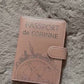 Pochette housse de passeport personnalisée gravée