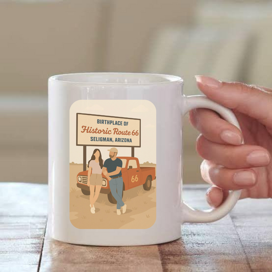 Tasse personnalisée - photo minimaliste